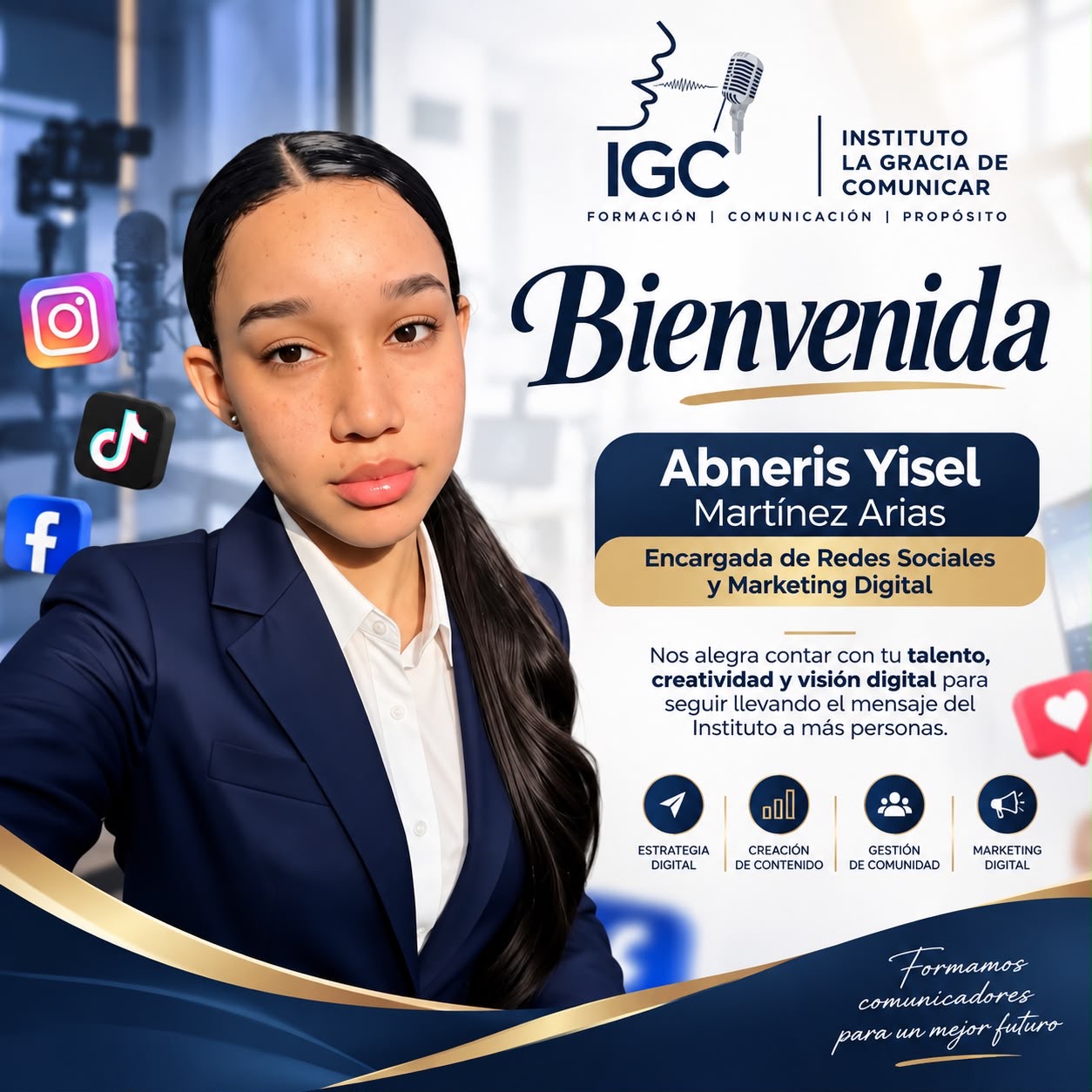 Retrato de Abneris Yisel Martínez Arias